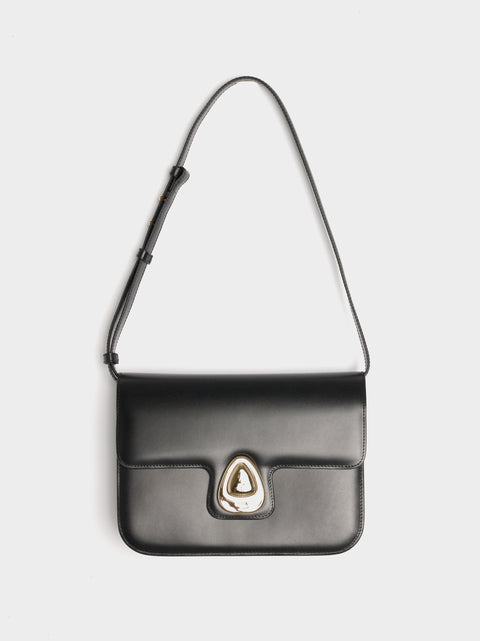 Sac Astra Bag Smooth Leather, Black