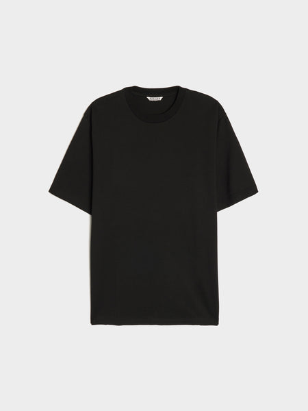 Luster Plaiting Tee, Black