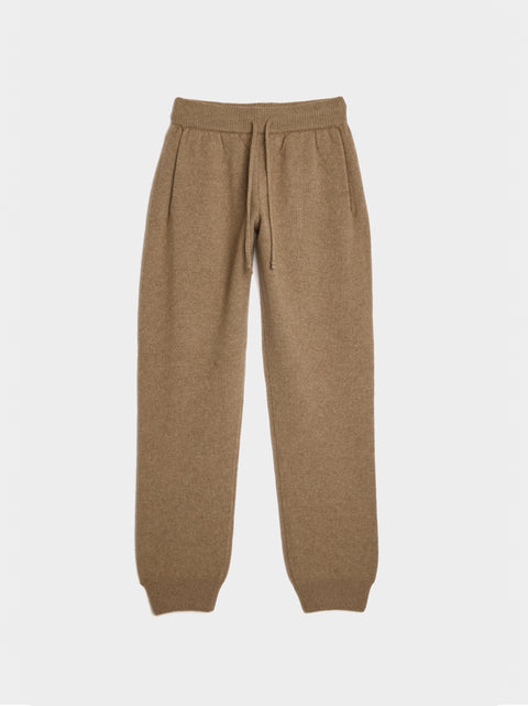 Baby Cashmere Knit Pants, Natural Brown