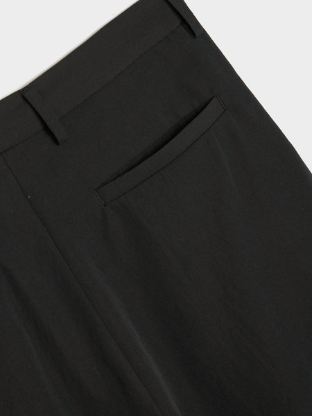 Light Cotton Wool Viyella Slacks, Black