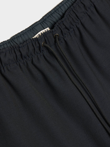 Wool Kid Mohair Hop Sack Shorts, Dark Navy