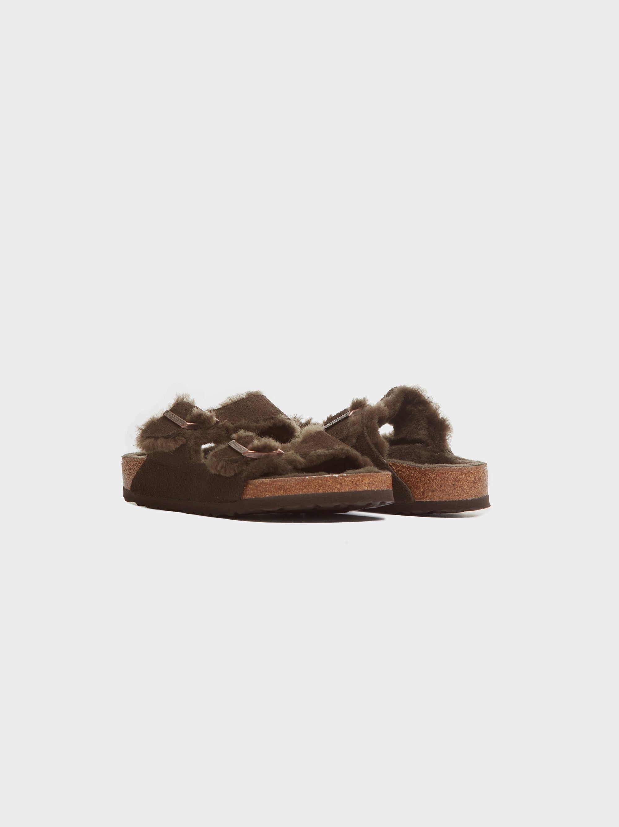 Arizona Shearling Suede Leather Mocha