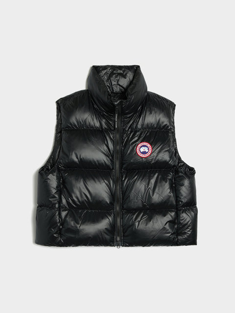 W Cypress Puffer Vest, Black