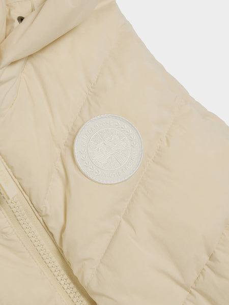 W Clair Vest - White Disc, Linen
