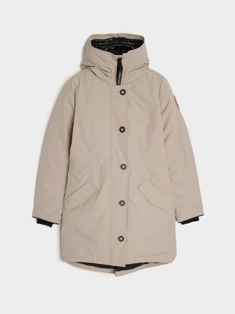 W Rossclair Parka, Limestone
