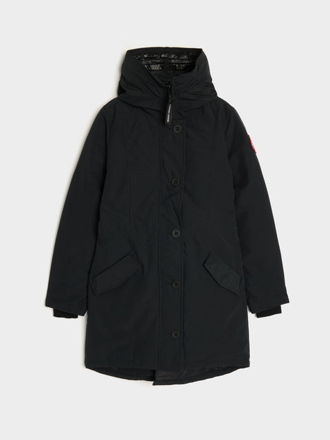 W Rossclair Parka, Black