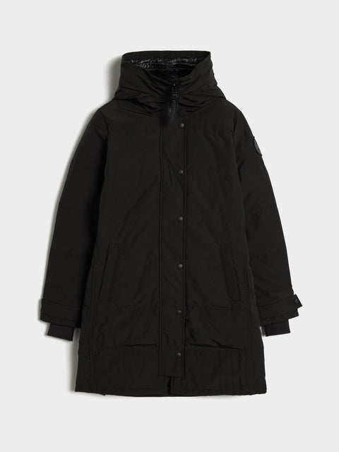 W Shelburne Parka - CR Black Label, Black