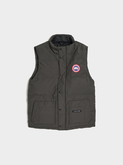 M Freestyle Crew Vest - CRU, Granite Grey