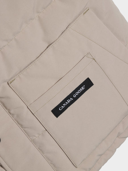 M Freestyle Crew Vest - CRU, Limestone