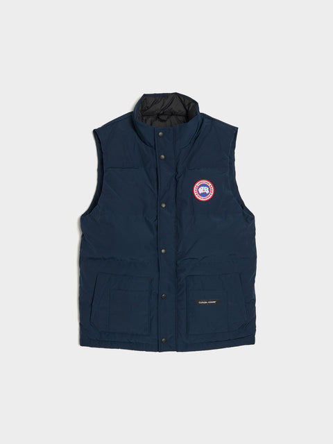 M Freestyle Crew Vest - CRU, Atlantic Navy