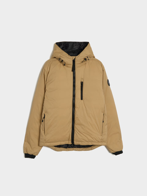 M Lodge Hoody-R Black Dis, Desert Sand
