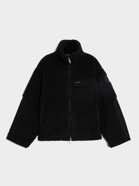 W Soren Full Zip Fleece - TD, Black