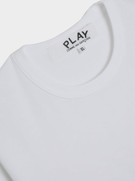 Small Red Heart T-Shirt, White
