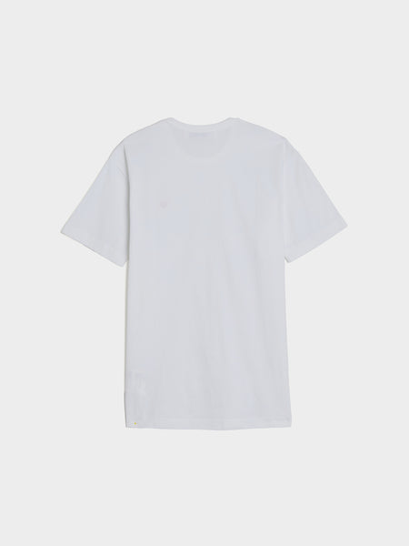 Small Red Heart T-Shirt, White