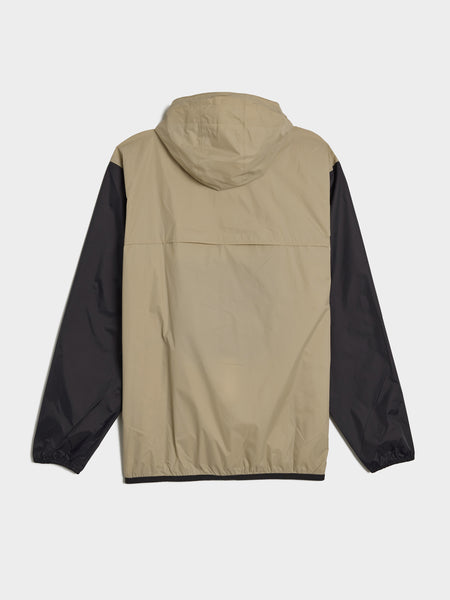 CDG PLAY x K-Way Half Zip Jacket, Beige