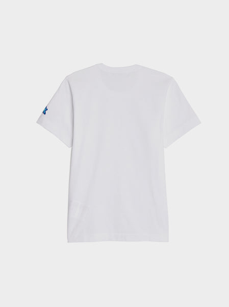 Women Double Heart T-Shirt, White