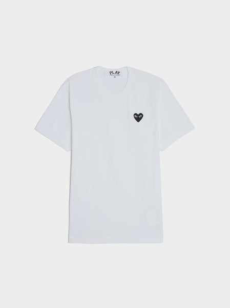 Black Heart T-Shirt, White