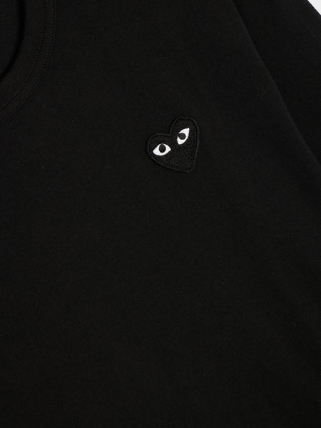 Black Heart Emblem LS Shirt, Black