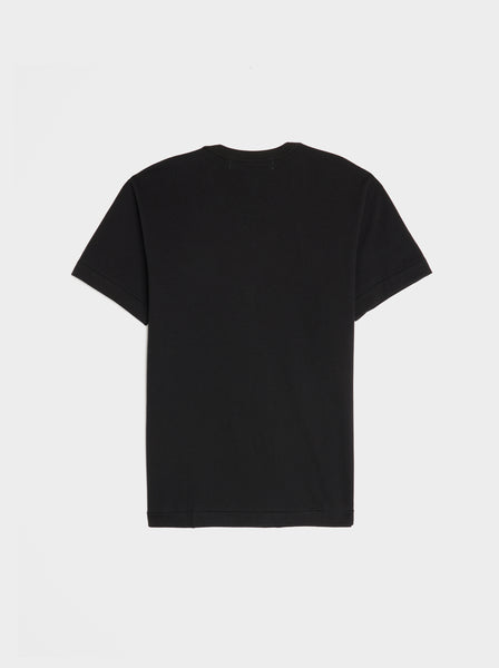 Men Double Heart T-Shirt II, Black