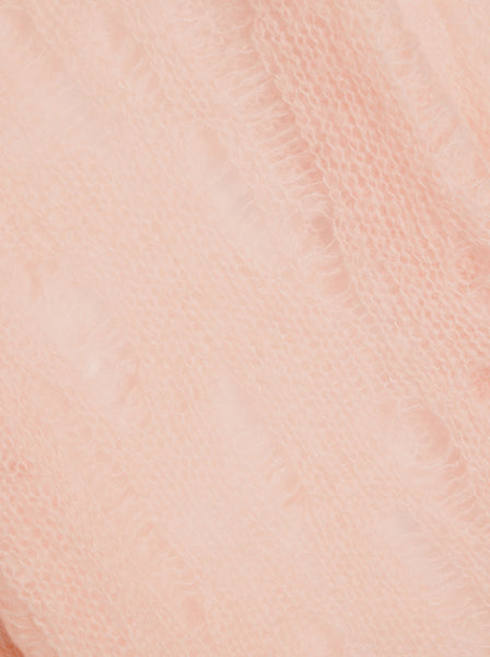Mohair Knit Jersey, Pink