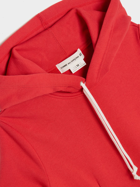 Cotton Back Pile Dress, Red