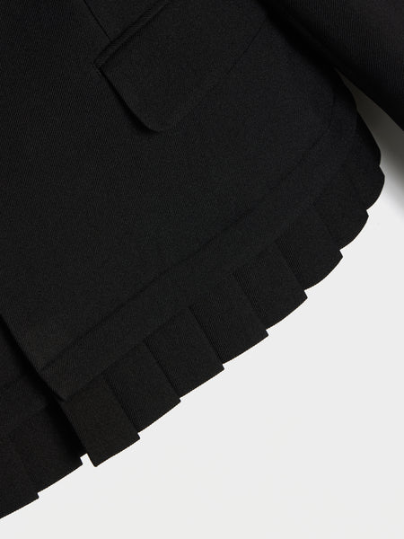 Gabardine Jacket, Black