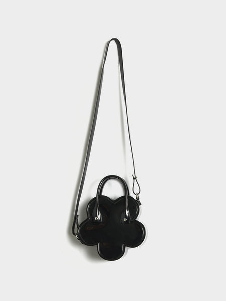 Synthetic Leather Bag, Black