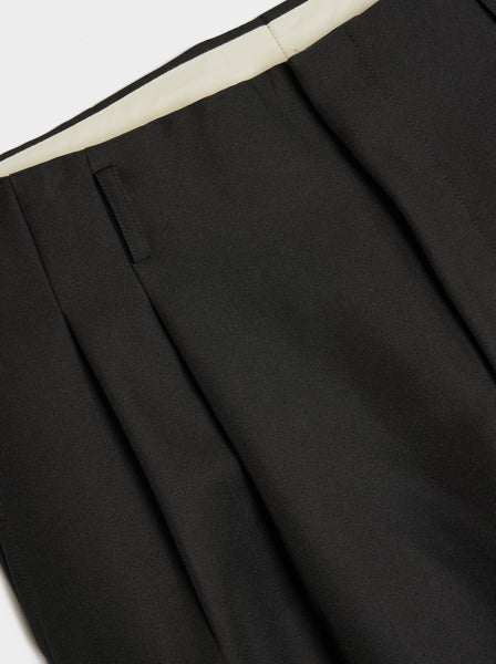 Polyester Gabardine Pant, Black