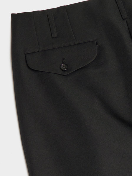 Polyester Gabardine Pant, Black