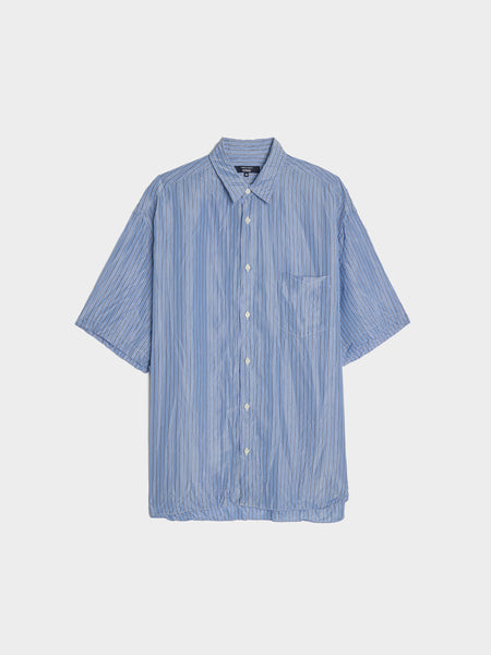Cupra Stripes Garment Treated Shirt, Sax
