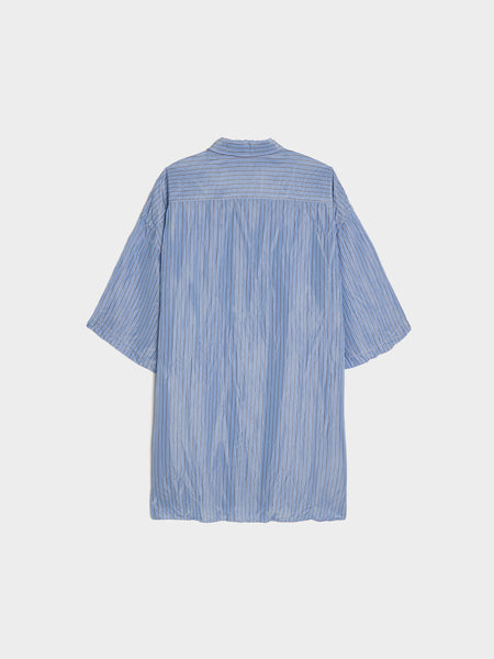 Cupra Stripes Garment Treated Shirt, Sax