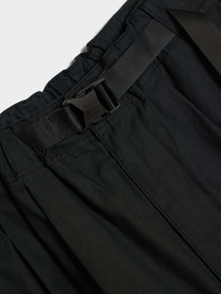 Cotton Twill Nidom Processing Trouser, Black