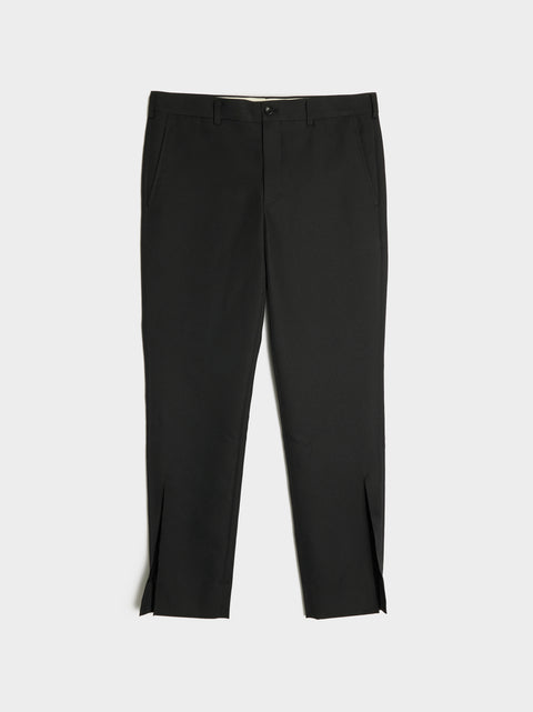 Polyester Gabardine Pant, Black