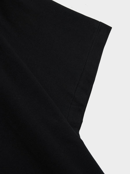 Cotton Jersey T-Shirt, Black