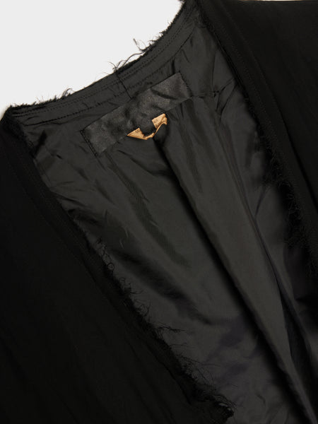 Poly Deconstructed Reversible Blazer, Black