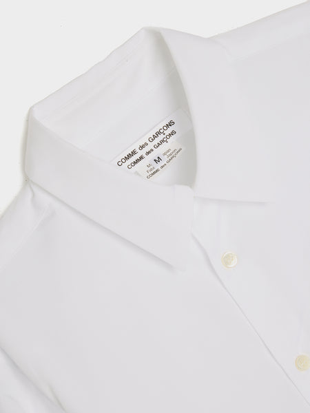 Cotton Button Up Shirt, White
