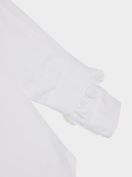 Cotton Button Up Shirt, White