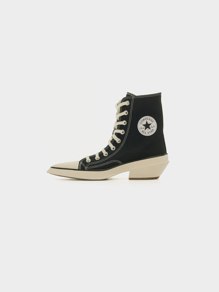Chuck 70 Hi DE Luxe Pointed, Black / White