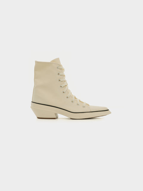 Chuck 70 Hi DE Luxe Pointed, Egret / Black