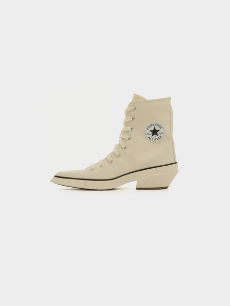 Chuck 70 Hi DE Luxe Pointed, Egret / Black