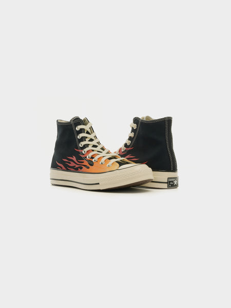 Chuck 70 Hi Fire, Black / Red