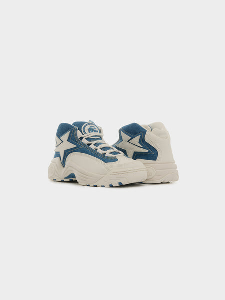 CONS Blue Mid, Blue / Vintage White
