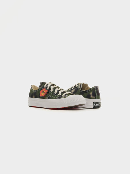 Converse x Kenzo Chuck 70 Ox, Cypress / Black