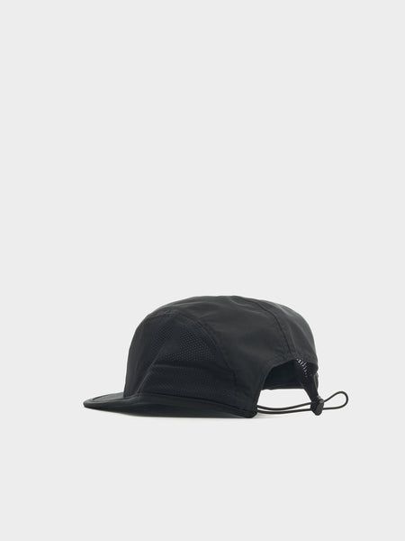 Performance Paneled Mesh Hat, Black