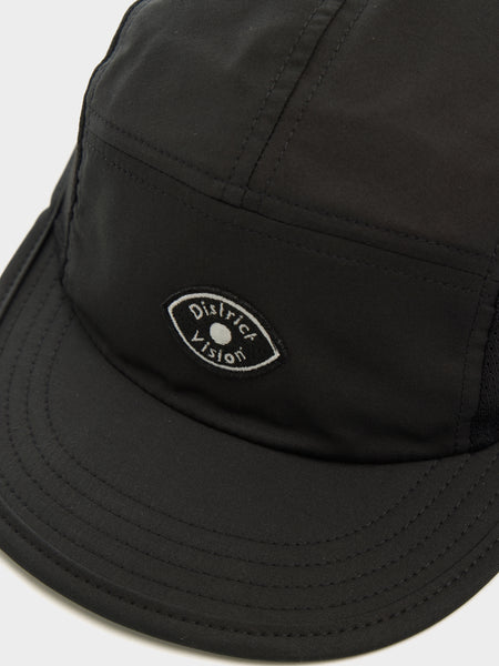 Performance Paneled Mesh Hat, Black