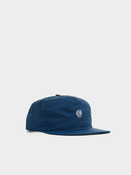 5 Panel Nylon Hat, Navy