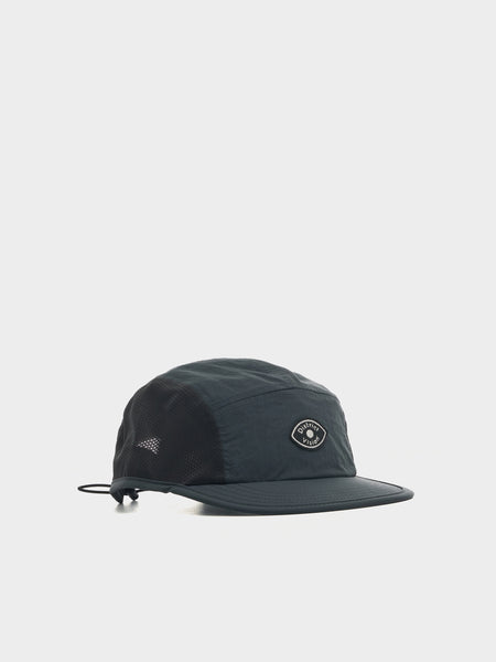 Performance Paneled Mesh Hat, Thunder