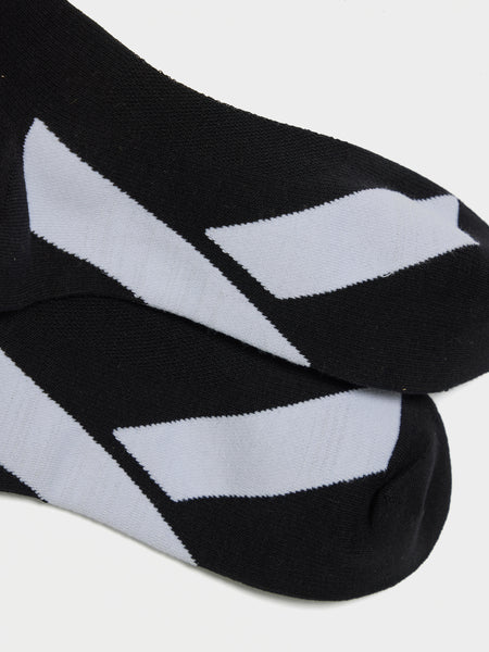 Cordura Compression Long Socks, Black