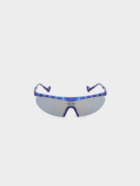 Koharu Eclipse II, Violet Tortoise / D+ Silver Flash Mirror