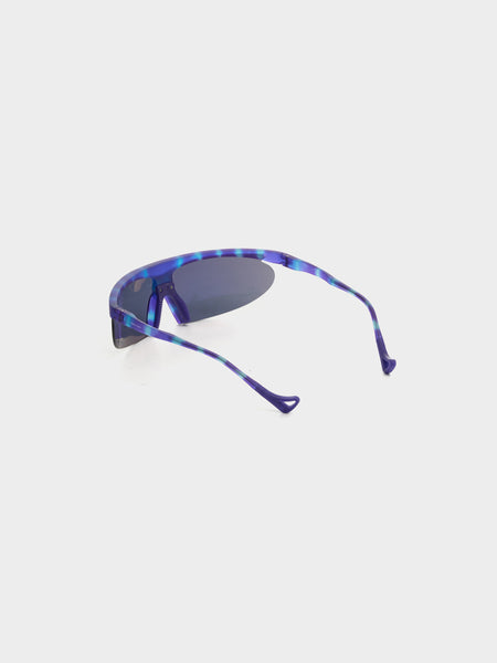 Koharu Eclipse II, Violet Tortoise / D+ Silver Flash Mirror